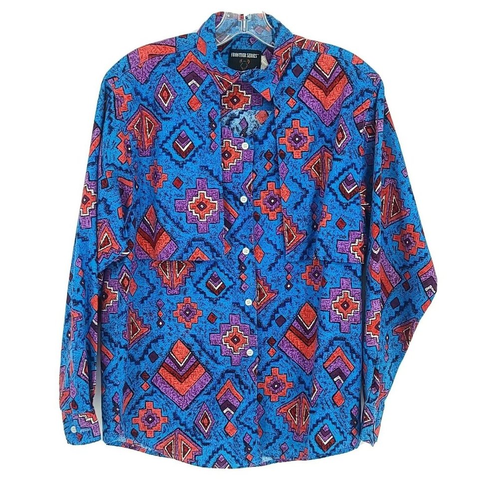Frontier Series Long Sleeve Western Shirt L